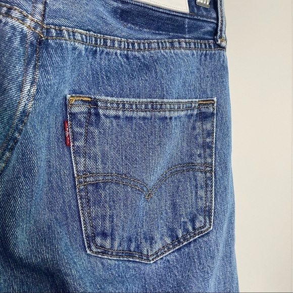 Levi’s Reworked | 501 Original Straight Leg 100% Cotton Jeans by November - Picture 7 of 12